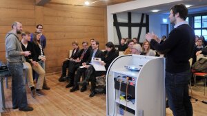 Am 28.01.2013 findet im Haus "Zur Rosen" in die Abschlusspräsentation des Seminars zur Unternehmensgründung statt, die vom Gründerservice des Servicezentrums für Forschung und Transfer der Universität Jena veranstaltet wird.